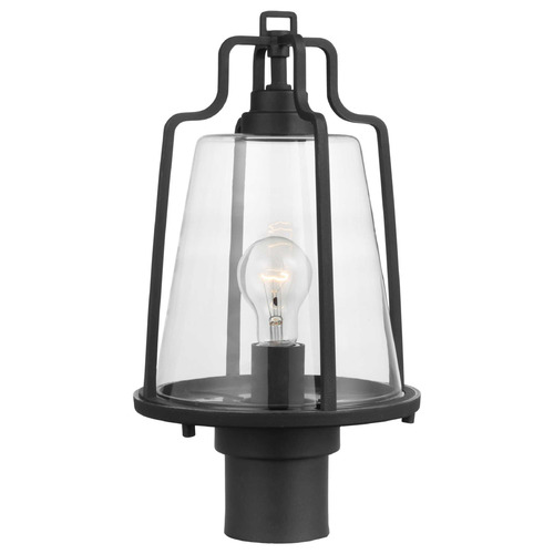 Progress Lighting Benton Harbor Black Post Light
