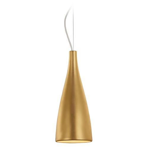 Visual Comfort Signature Collection Barbara Barry Nimbus Tall Pendant in Gild by Visual Comfort Signature BBL5136G