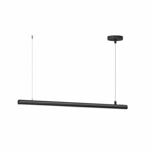 Continuum 36-Inch 3CCT LED Linear Pendant in Black by ET2 Lighting