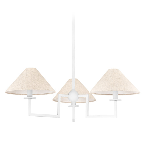 Mitzi Willa Textured White 3-Light Vanity Bar
