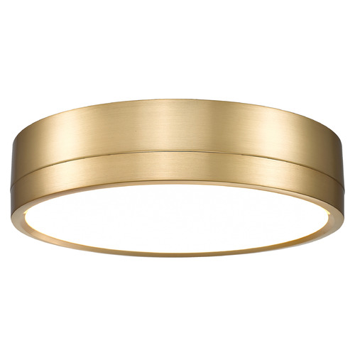 Z-Lite Algar Modern Gold LED Flushmount Light