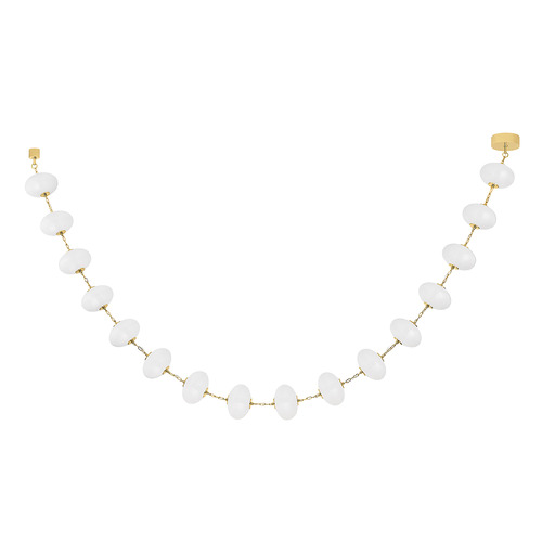 Corbett Lighting Nephele Vintage Polished Brass LED Chandelier