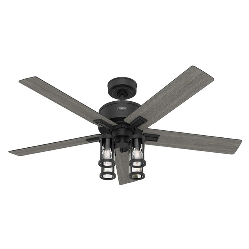 Casablanca Fan Co Casablanca Fan Co Astwood Ii Matte Black LED Ceiling Fan with Light 52994