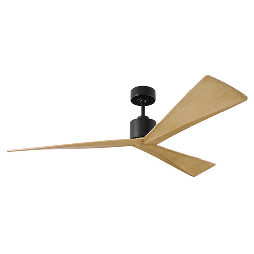 Visual Comfort Fan Collection Sean Lavin Adler 60 Midnight Black Ceiling Fan Without Light