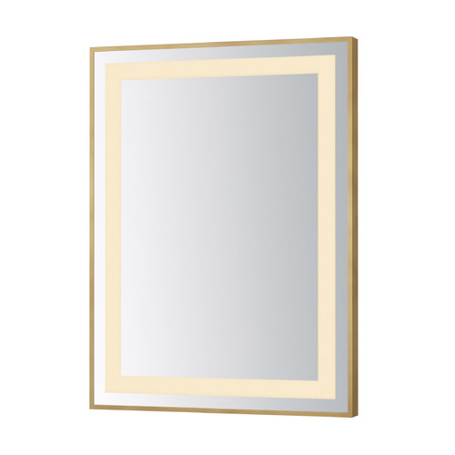 ET2 Lighting Framed Rectangle 24-Inch Illuminated Mirror E42091-GLD