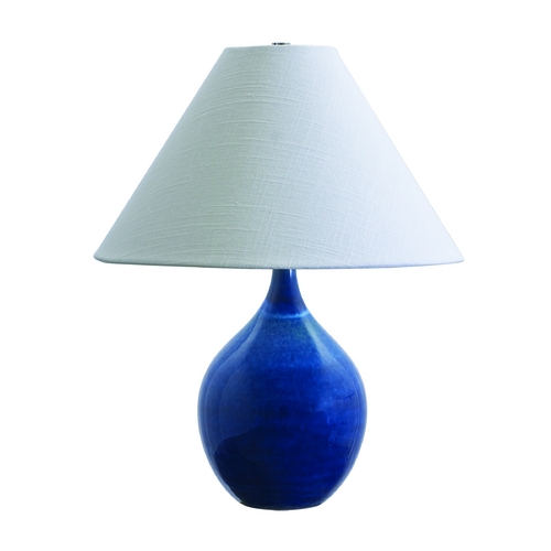 Scatchard 19-Inch Stoneware Accent Lamp by House of Troy Lighting