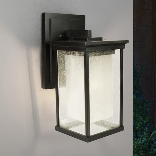 Riviera 17.25-Inch Outdoor Wall Light in Oiled Bronze by Craftmade Lighting