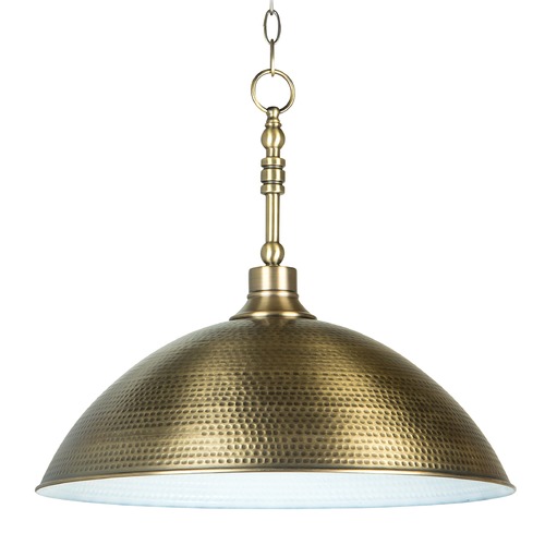 Timarron 20-Inch Pendant in Legacy Brass by Craftmade Lighting