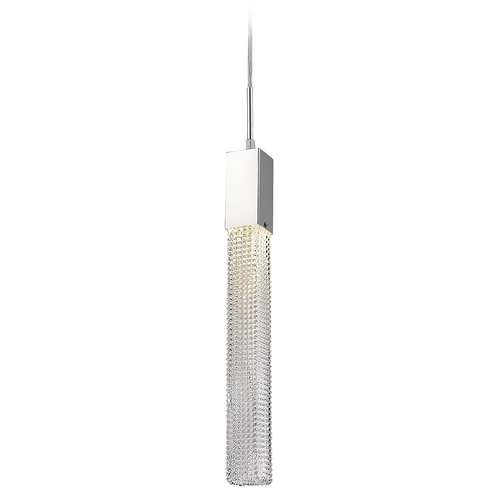 Avenue Lighting Boa Single-Light Polished Chrome LED Pendant by Avenue Lighting HF1901-1-BOA-CH