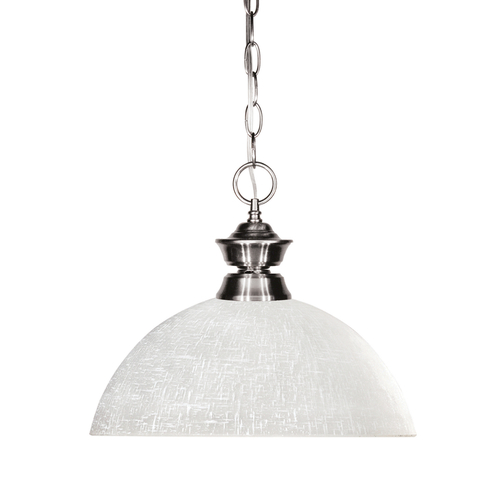 Shark Brushed Nickel Pendant by Z-Lite