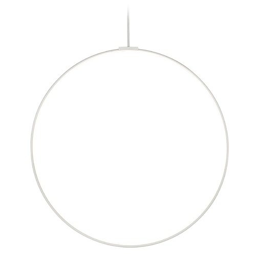 Cirque White LED Pendant by Kuzco Lighting