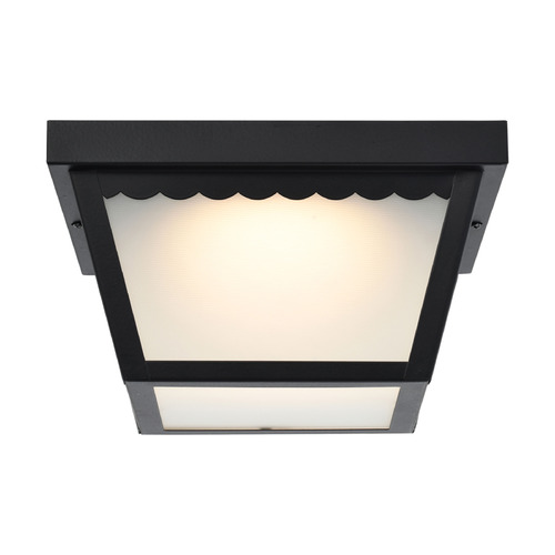 Black LED Flush Mount by Nuvo Lighting