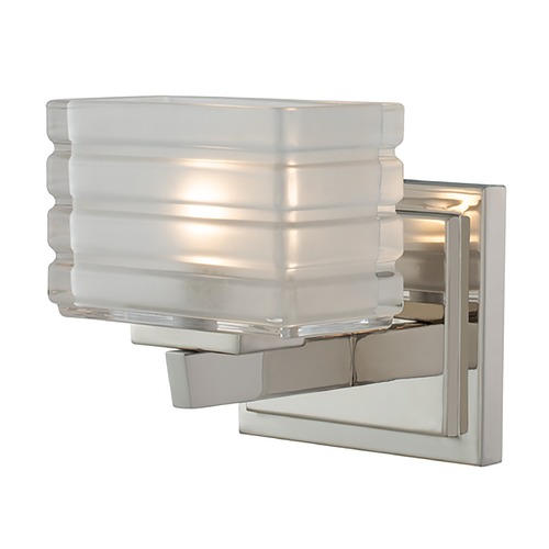 Victoria LED Wall Sconce in Polished Nickel by Kalco Lighting
