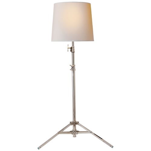 Visual Comfort Signature Collection Thomas OBrien Studio Floor Lamp in Polished Nickel by Visual Comfort Signature TOB1010PNNP