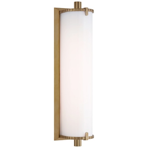 Visual Comfort Signature Collection Thomas OBrien Calliope LED Bath Light in Brass by Visual Comfort Signature TOB2192HABWG