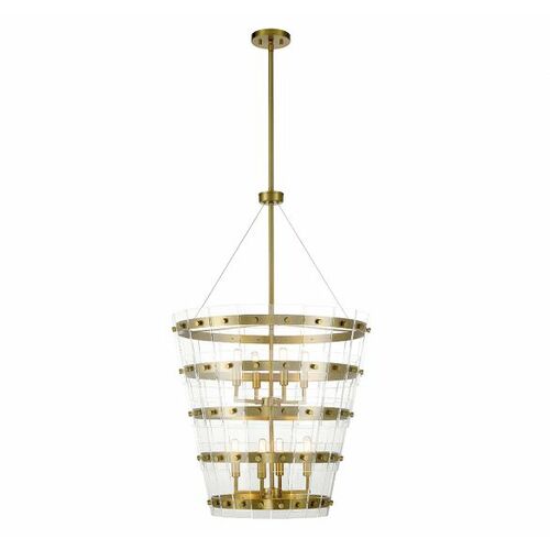 Savoy House Ventari 8-Light Pendant in Warm Brass by Savoy House 7-8859-8-322