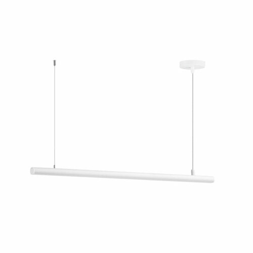 Continuum 36-Inch 3CCT LED Linear Pendant in White by ET2 Lighting