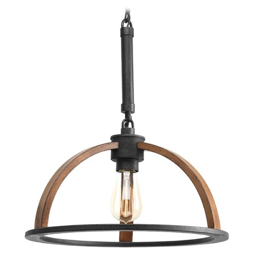 Tre Pendant in Iron by Progress Lighting