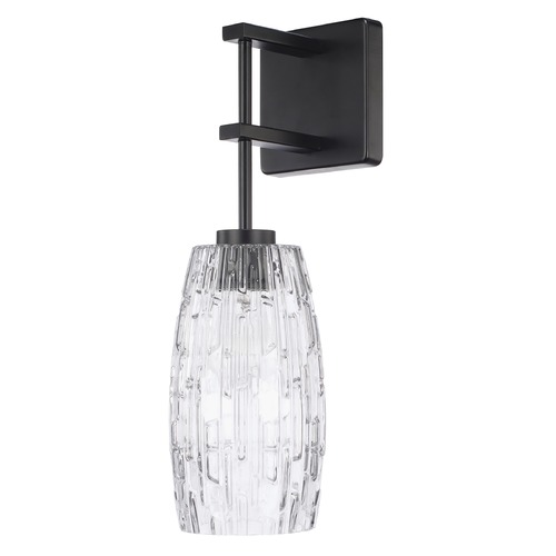 Capital Lighting Casper 17-Inch Wall Sconce in Matte Black by Capital Lighting 628611MB-450