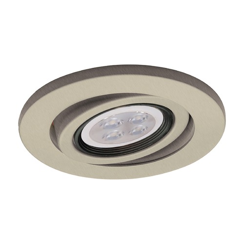 WAC Lighting 4-Inch Low Volt Brushed Nickel LED Recessed Trim by WAC Lighting HR-D417LED-BN