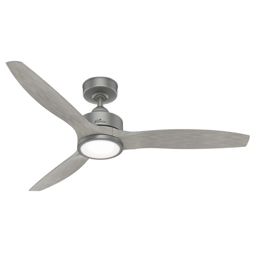 Hunter Fan Company 52-Inch Park View Fan in Matte Silver by Hunter Fan Company 50725