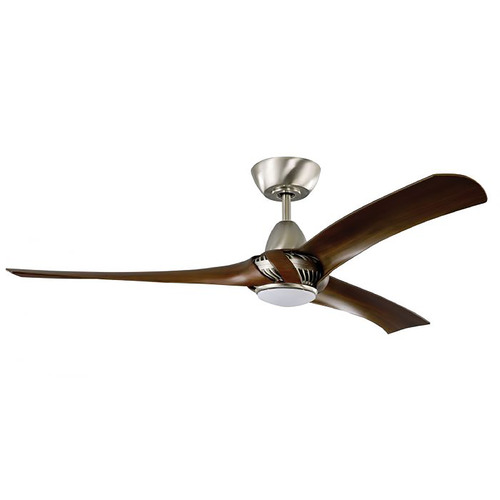 Craftmade Lighting Genesis 52-Inch LED Fan in Brushed Nickel by Craftmade Lighting GEN52BNKWAL3