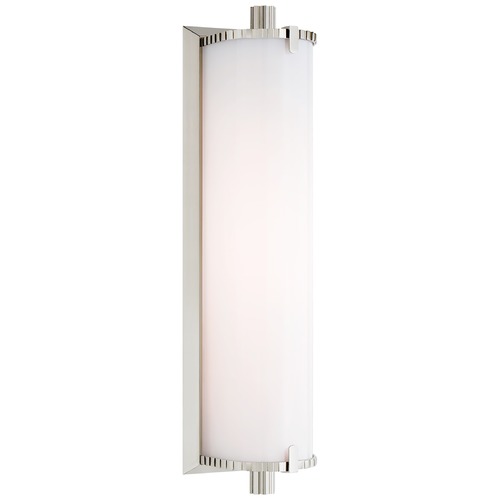Visual Comfort Signature Collection Thomas OBrien Calliope LED Bath Light in Nickel by Visual Comfort Signature TOB2192PNWG