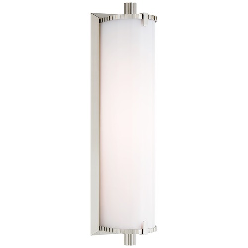 Thomas OBrien Calliope LED Bath Light in Nickel by Visual Comfort Signature