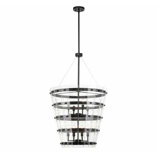 Savoy House Ventari 8-Light Pendant in Matte Black by Savoy House 7-8859-8-89