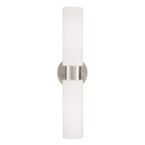 Homeplace By Capital Lighting Theo Brushed Nickel Sconce
