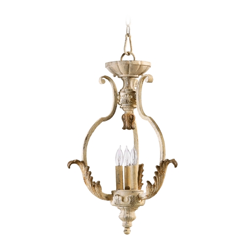 Quorum Lighting Florence Persian White Pendant by Quorum Lighting 6837-3-70