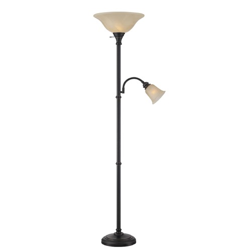 Henley Dark Bronze Torchiere Lamp by Lite Source Lighting