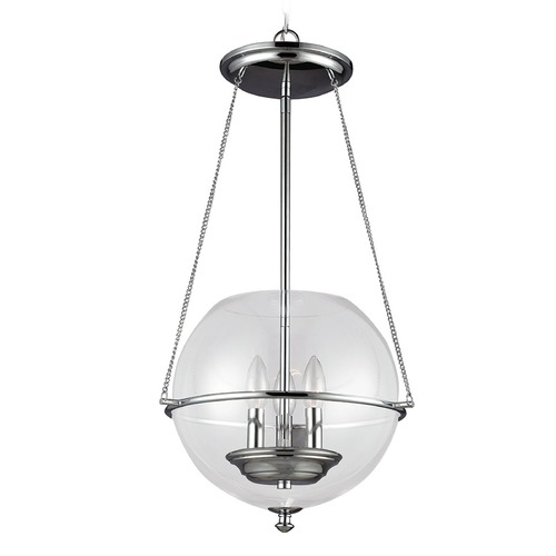 Generation Lighting Havenwood Pendant in Chrome by Generation Lighting 6511903-05