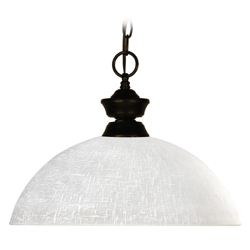 Z-Lite Riviera Bronze Pendant by Z-Lite 100701BRZ-DWL14