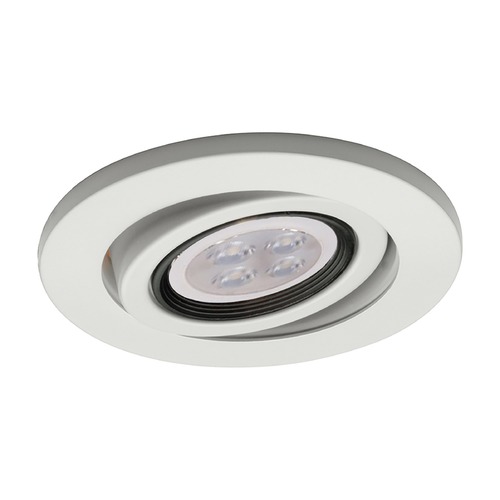 WAC Lighting 4-Inch Low Volt White LED Recessed Trim by WAC Lighting HR-D417LED-WT