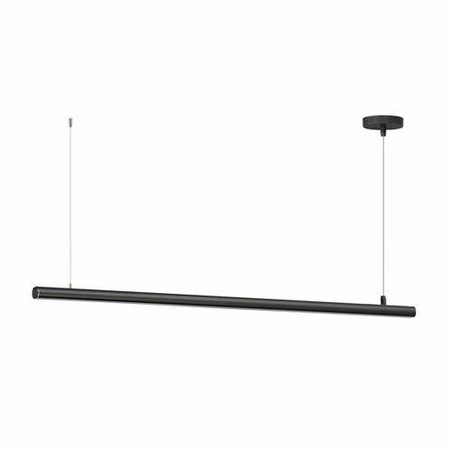 Continuum 48-Inch 3CCT LED Pendant in Black by ET2 Lighting