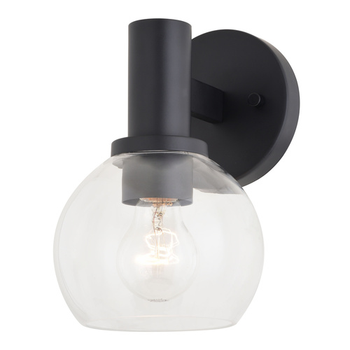 Marshall Matte Black Sconce by Vaxcel Lighting