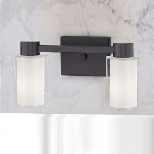 Design Classics Vashon Matte Black Bathroom Light