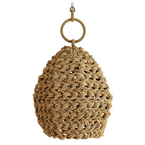 Saxon 24-Inch Pendant in Natural Coconut by Arteriors Home