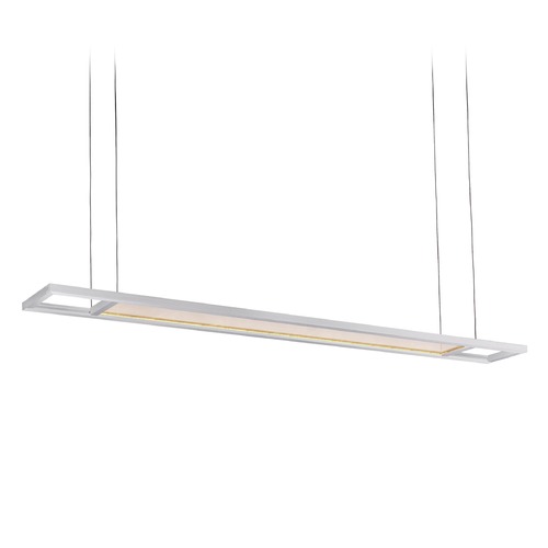 Grid Brushed Nickel LED Linear Light by Kuzco Lighting