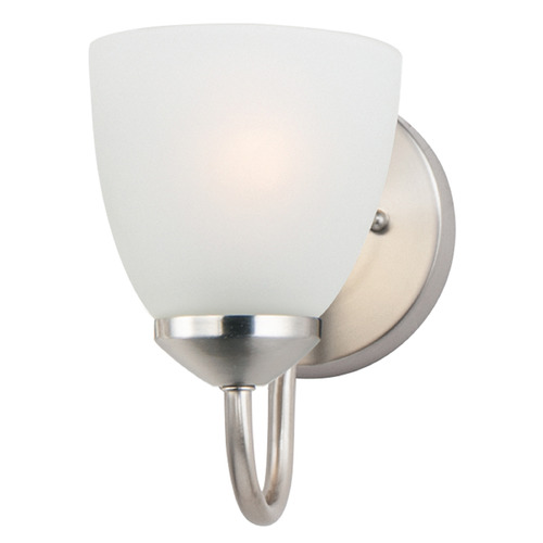 Axis Wall Sconce in Satin Nickel by Maxim Lighting