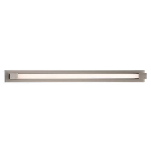 Modern Forms by WAC Lighting Barre Brushed Nickel LED Vertical Bathroom Light by Modern Forms WS-68237-27-BN
