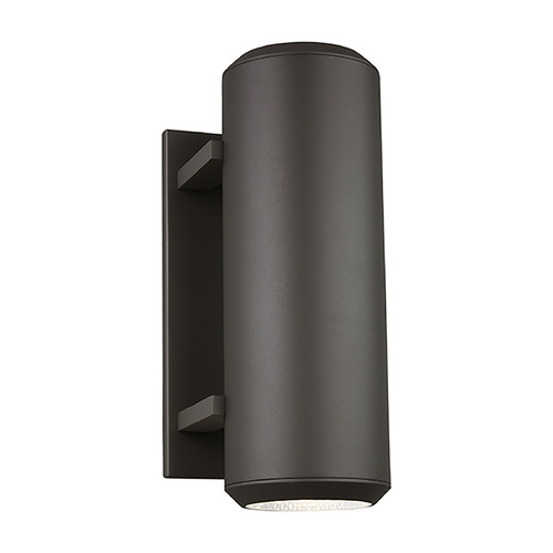 Visual Comfort Modern Collection Sean Lavin Aspenti 14-Inch 277V LED Outdoor Wall Light in Bronze by Visual Comfort Modern 700OWAST14Z-LED930-277