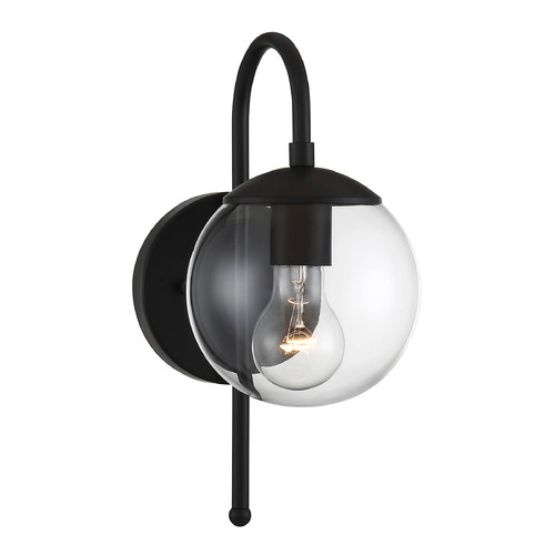 Meridian 13-Inch Exterior Wall Light in Black by Meridian M50030BK