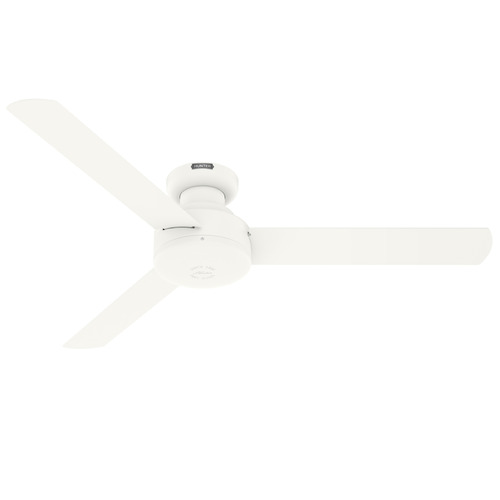 Hunter Fan Company Presto Matte White Ceiling Fan Without Light