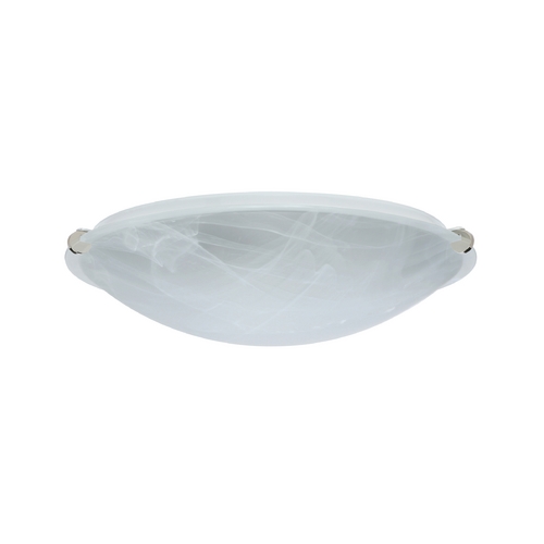 Besa Lighting Flushmount Light Marble Glass Polished Nickel by Besa Lighting 968052-PN