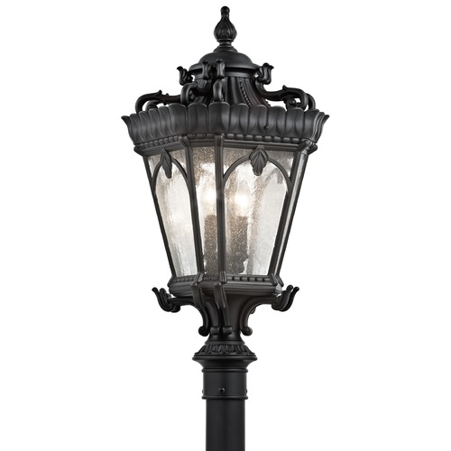 Tournai 30-Inch Post Light in Textured Black by Kichler Lighting