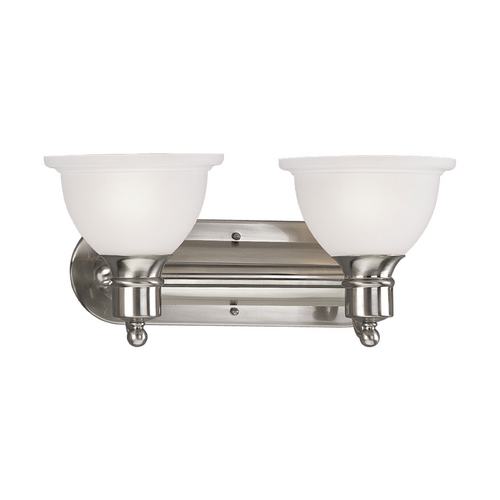 Madison Bathroom Light in Brushed Nickel by Progress Lighting