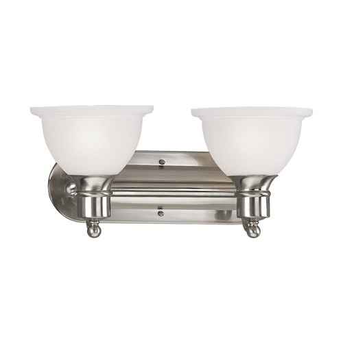 Progress Lighting Madison Bathroom Light in Brushed Nickel by Progress Lighting P3162-09