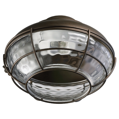 Hudson Oiled Bronze Fan Light Kit by Quorum Lighting